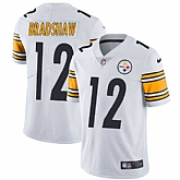 Nike Pittsburgh Steelers #12 Terry Bradshaw White NFL Vapor Untouchable Limited Jersey,baseball caps,new era cap wholesale,wholesale hats